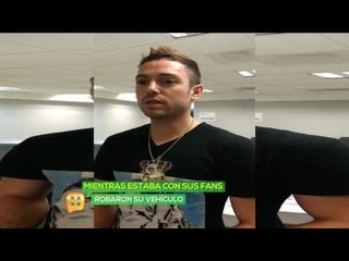 Tras firma de autógrafos, los roban. Peewee nos platica como pasó todo.