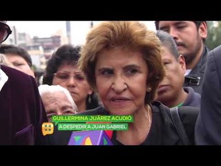 Así se despide Guillermina Juárez de Juan Gabriel