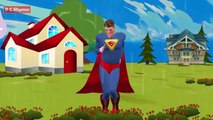 Nursery Rhymes for Children Rain Rain Go Away Rhyme Superman Kids Animation Rhymes.