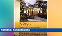 Read Book Florida Real Estate Exam Manual for Sales Associates and Brokers 36th Edition By Linda