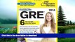 Hardcover Cracking the GRE with 6 Practice Tests   DVD, 2014 Edition (Graduate School Test