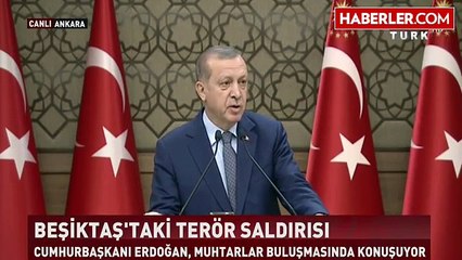 Cumhurbaşkanı Erdoğan- PKK'nın Kaybı 9 Bin 500'ü Geçti