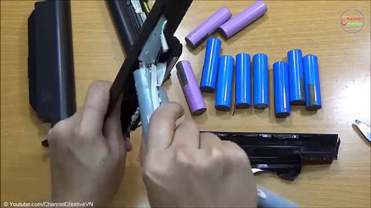 Make A Power Bank From old battery laptop in 1 Minutes