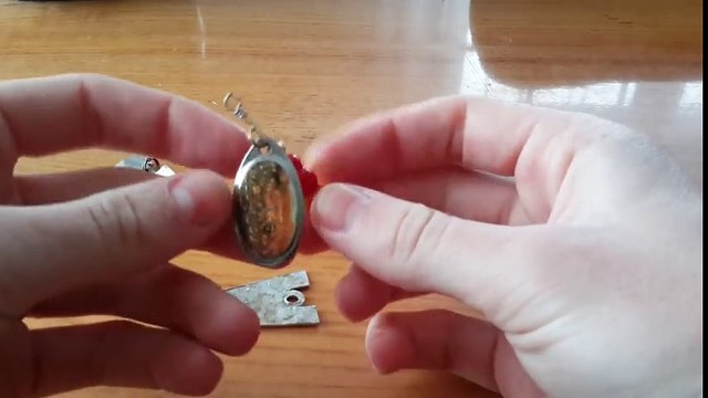 Вращающаяся блесна (вертушка) своими руками. Ловля рыбы. Рыбалка. Fishing.