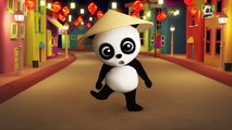 Bao Panda | the wheels on the bus | nursery rhymes | 3d rhymes | kids songs