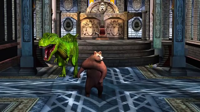 Dinosaur Finger Family Song Lion Bear Gorilla Tiger Elephant Dinosaurs Nursery Rhymes for Children