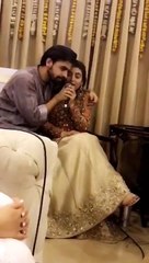 The To-Be-Weds Urwa FarhanOn Their Dholki Party Last Night