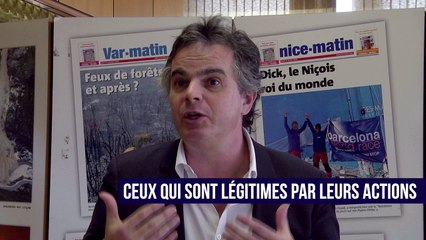 Alexandre Jardin, candidat à la présidentielle, a rencontré les lecteurs de Nice-Matin et Var-matin