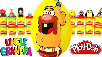 Uncle Grandpa Sürpriz Yumurta Oyun Hamuru - Emoji Monster High Cicibiciler LPS