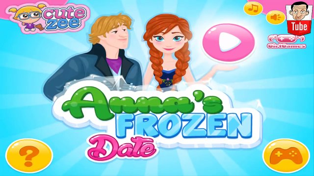 ᴴᴰ ღ Anna's Frozen Date ღ - Frozen Anna and Kristoff Date - Baby Games (ST)