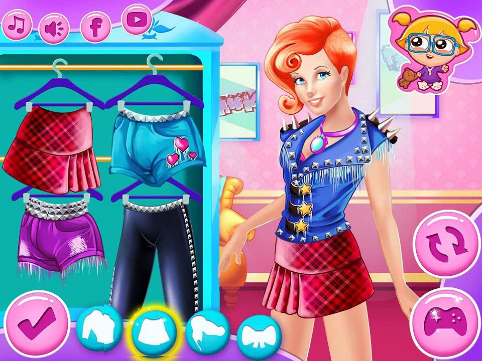 Cinderellas Punk Rock Look - Best Game for Little Girls