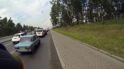 2013.06.23 велосипед против авто