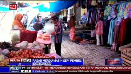 Pasar Tradisional di Aceh Sepi Aktivitas Jual Beli