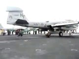 S'amuser avec le souffle d'un réacteur d'avion au décollage