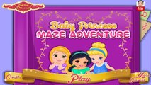 ᴴᴰ ღ Baby Disney Princess Maze Adventure ღ - Disney Princess Baby Video Game - Baby Games (ST)