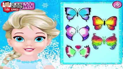 ᴴᴰ ღ Baby Elsa Butterfly Face Art ღ - Frozen Games For Kids - Baby Games (ST)