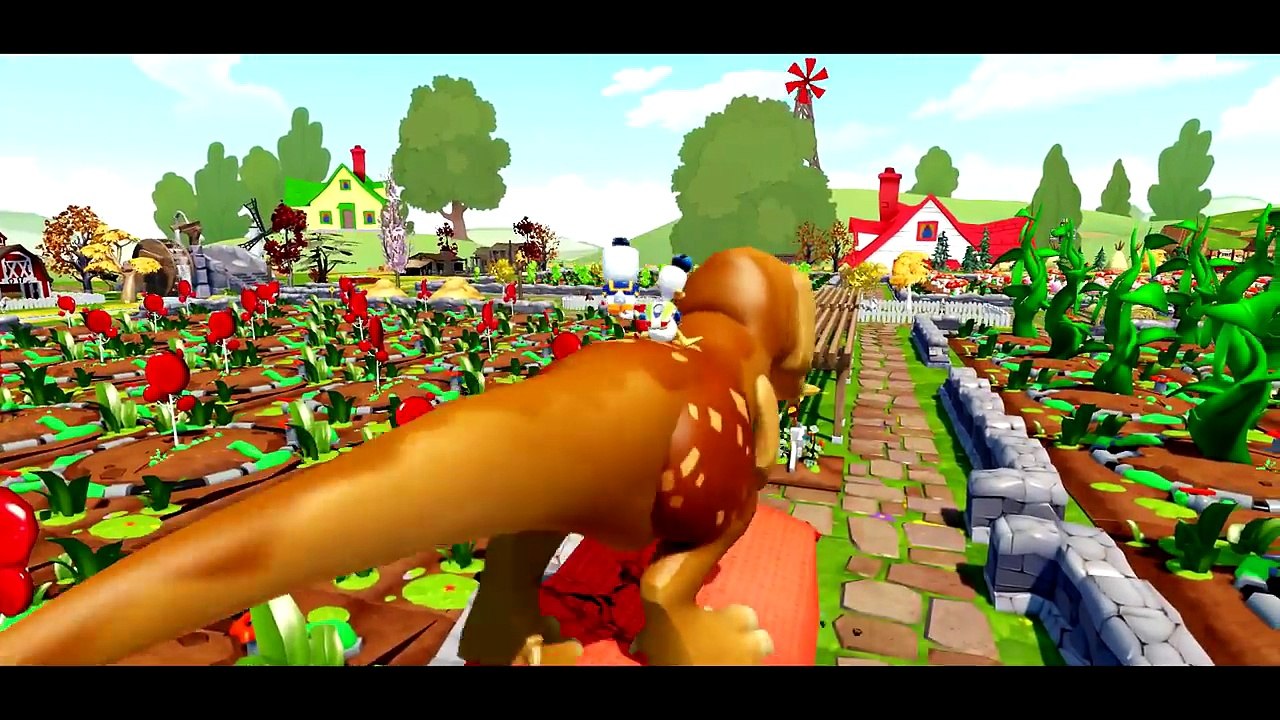 Mickey Mouse having fun with Donald Duck and Hulk + Nursery Rhymes for kids