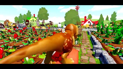 Mickey Mouse having fun with Donald Duck and Hulk + Nursery Rhymes for kids