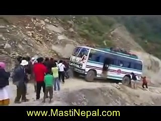 Worlds Most Dangerous & Beautiful Road In Nepal __सन्सार कै खतनाक बाटो __2016