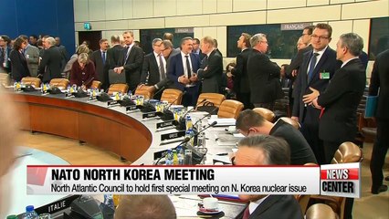 NATO's decision-making body to hold first meeting on N. Korea nuclear issue