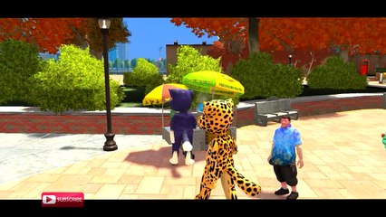 COLORS TALKING TOM & COLORS SCHOOL BUS WHEELS ON THE BUS Nursery Rhymes for Kids Songs