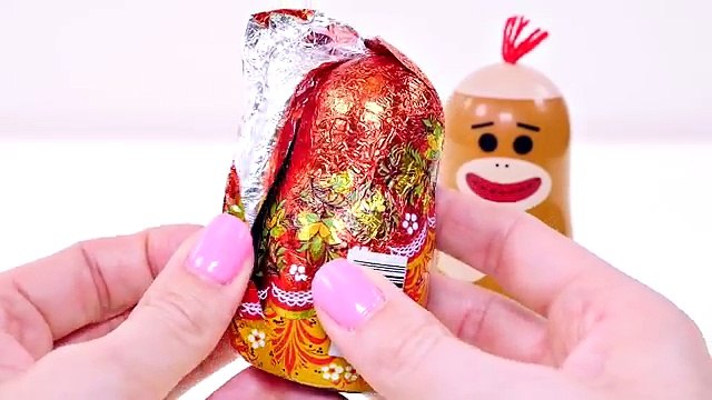 Sock Monkey Surprise Egg Nesting Cups - Toys Hello Kitty Shopkins Matryoshka Dolls by DCTC