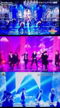 Give Me Love / Hey! Say! JUMP (三番組合体。全画面推奨)