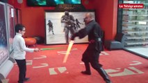 Quimper. Combats de sabre laser avec les Jedi au Cinéville
