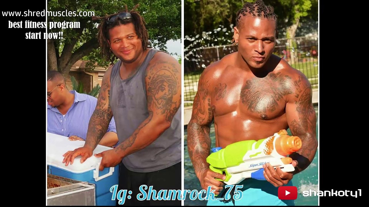 Amazing Body Transformation  Kenneth Frierson  From Fat To Fit Muscular Ripped