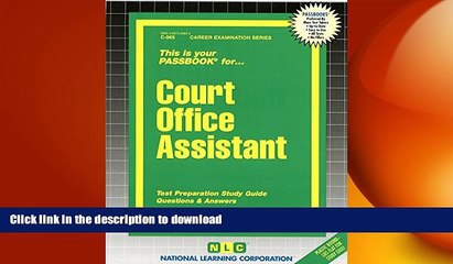 Tải video: Read Book Court Office Assistant(Passbooks) (Career Examination Series) Full Book