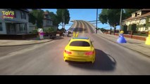 COLORS SUPER CARS MERCEDES-BENZ AND COLORS BUGS BUNNY NURSERY RHYMES Songs for Children with Action
