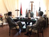 CM Sindh Syed Murad Ali Shah meets Mayor Karachi Waseem Akhter & Minister Local govt Jam Khan Shoro...(CHIEF MINISTER HOUSE SINDH)14th Dec 2016Wednesday