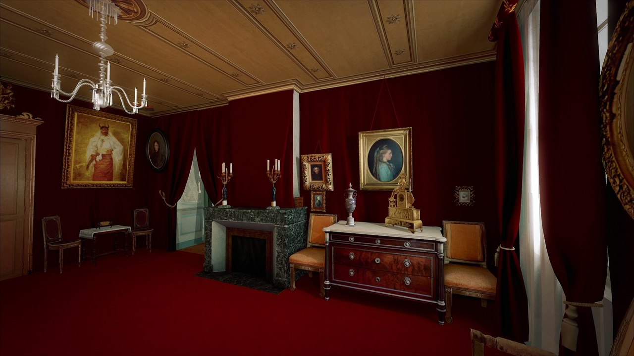 Reconstitution 3d de la maison Pierre Loti à Rochefort