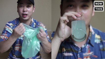 Biodegradable Plastic Bag Is Edible