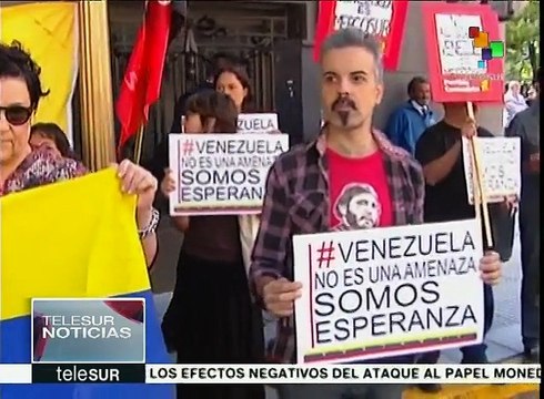 Acompañan activistas a Canciller venezolana a reunión de Mercosur