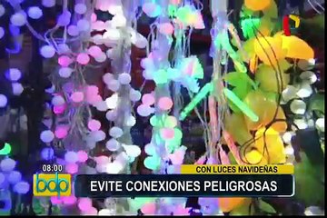 Download Video: Importantes recomendaciones: evite conexiones peligrosas con luces navideñas