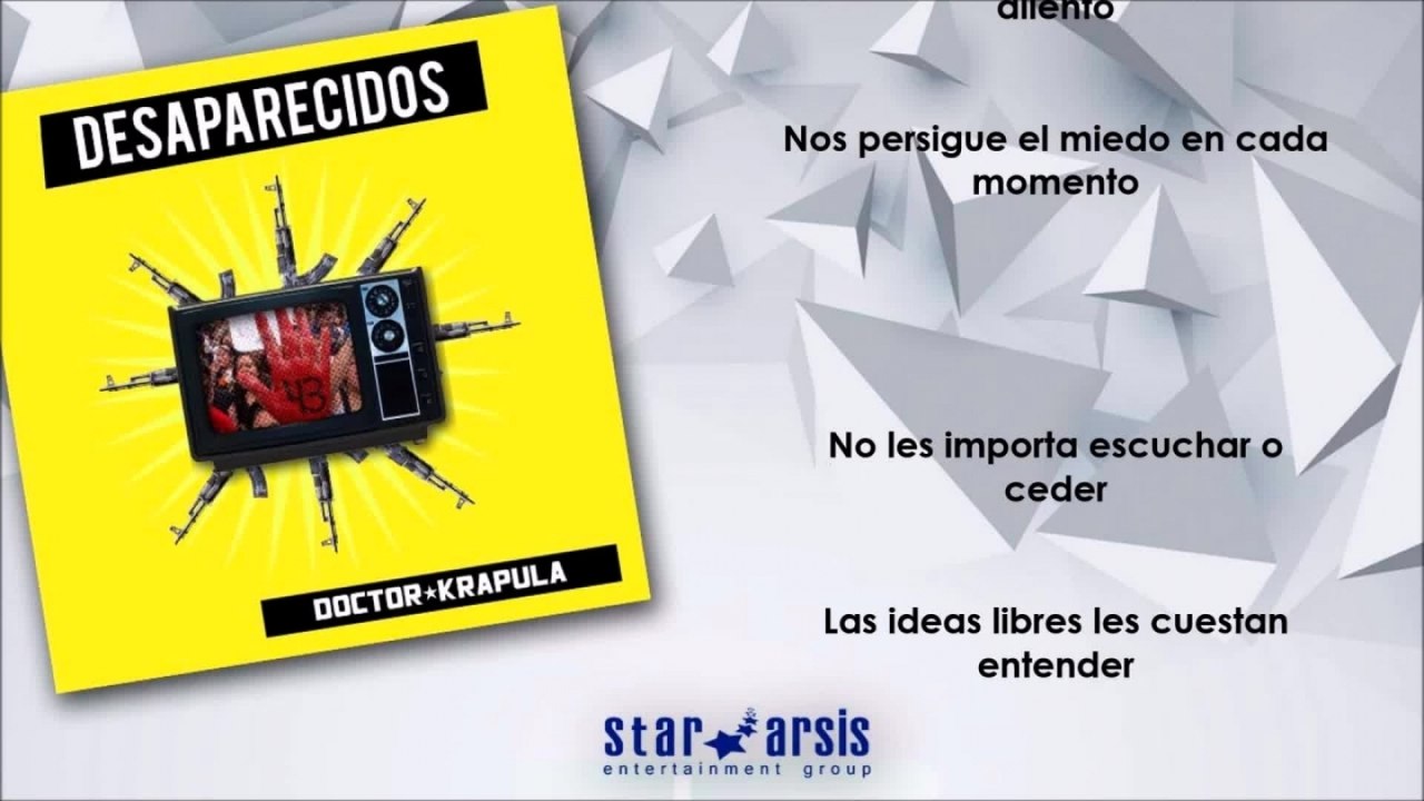 Doctor Krapula - Desaparecidos (Audio Lyric Oficial)