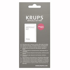 Krups Anticalc Kit* F054 Entkalker, Kalkreiniger, Kalkentferner, 2er Pack