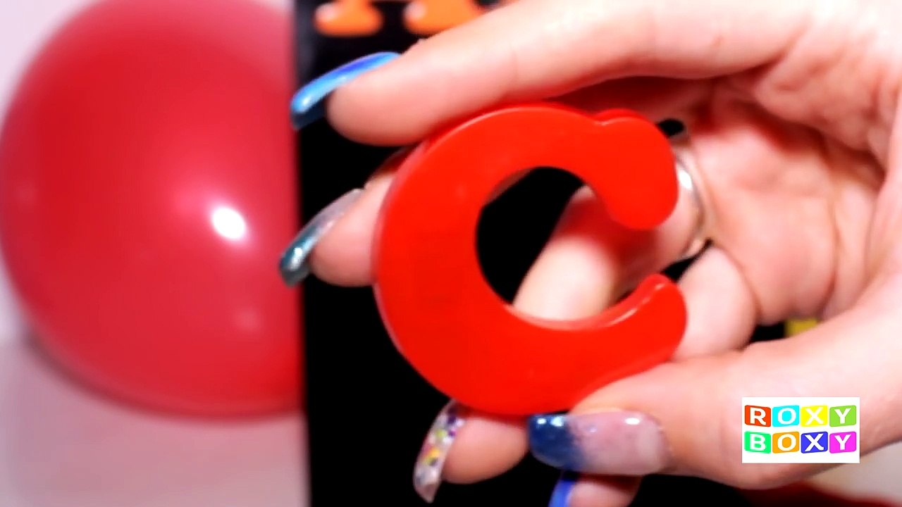 The Balloons Popping Show for LEARNING COLORS and LETTERS - Childrens Educational Video