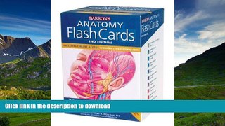 Read Book Barron s Anatomy Flash Cards, 2nd Edition On Book