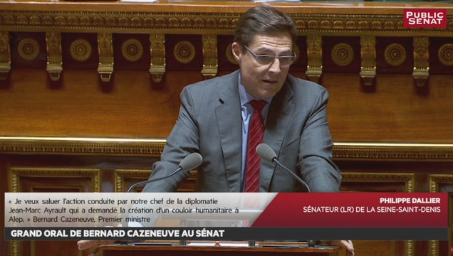 Alep - Il faudrait que les occidentaux s'interrogent sur la politique conduite jusqu'ici : Philippe Dallier