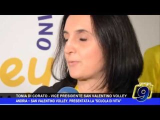 Andria |  San Valentino Volley, presentata la scuola di vita