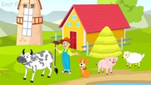 Old MacDonald Had A Farm Rhyme | NEW | Animal Sound Song and Kids Nursery Rhyme | Best Buddies