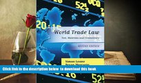 PDF [DOWNLOAD] World Trade Law: Text, Materials and Commentary (Second Edition) BOOK ONLINE