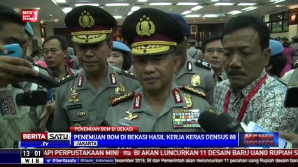 Kapolri: Penemuan Bom di Bekasi Bukan Rekayasa