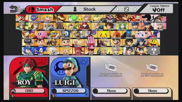 SBY Smash 4 Weekly 11-18-16 - Kermit (Villager) vs QSD (Roy) (WB)