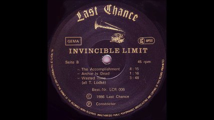 The Invincible Spirit - The Accomplishment (B1)