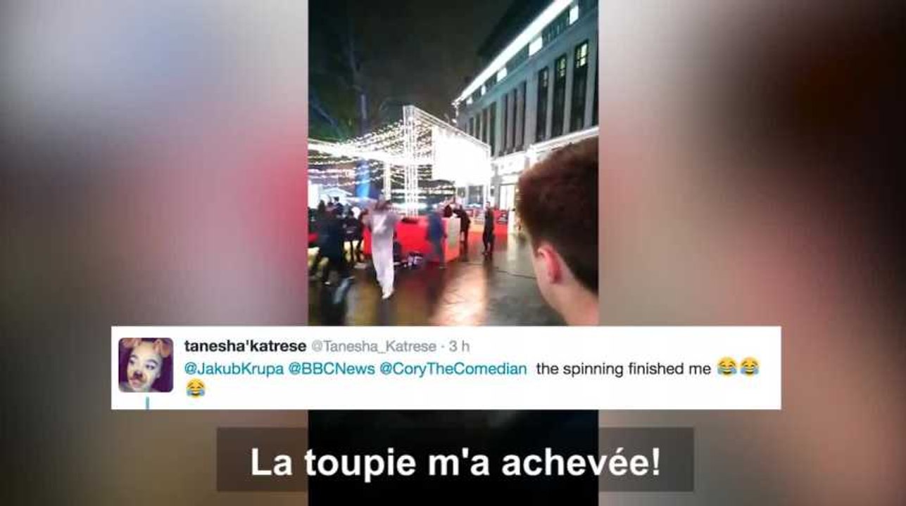 Ce danseur de rue qui s'éclate sur le jingle de la BBC a enchanté les internautes