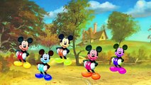 MICKEY MOUSE TOYS Finger Family Cartoon Nursery Rhymes For Children