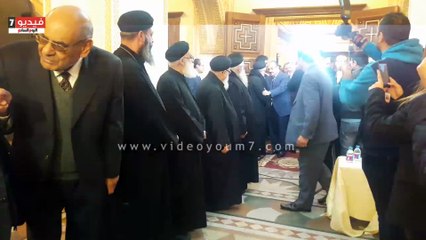 بالفيديو..قيادات الإسكندرية تقدم العزاء فى شهداء الكنيسة البطرسية